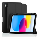 Carcasa Smart Cover + Lámina Vidrio Para iPad 10,9 10ma Gen