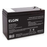 Bateria Selada Elgin Vrla 12v 7ah P/ Central Alarme Nobreak