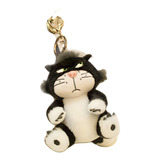 Llavero Peluche Gato Lucifer Cenicienta Calidad Premium