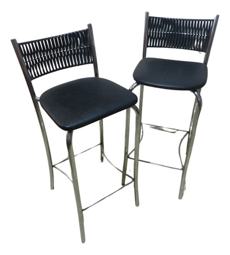 Cadeiras Para Bancada Alta - 2 Unidades Americano Bistrô Bar