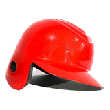 Casco Beisbol Softbol Bs3r Rojo Ranurado Adulto Zurdo