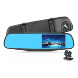 Espejo Retrovisor Dvr Pantalla Y Camara De Reversa Universal