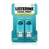 Listerine Pocketmist Cool Mint, Menta Fresca, 12 Unidades