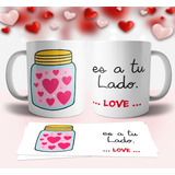 Plantillas Par Tazas Amor Dia Enamorados #5 Sublimacion