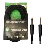 Cable Para Bafle Plug-plug Profesional Mayado 7.25 Metros 