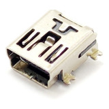 Conector Mini Usb Smd Tipo B Para Pcb 5 Pines Hembra