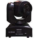 Moving Head Spot Led Osram 30w Gobo + Disco De Cor Dmx