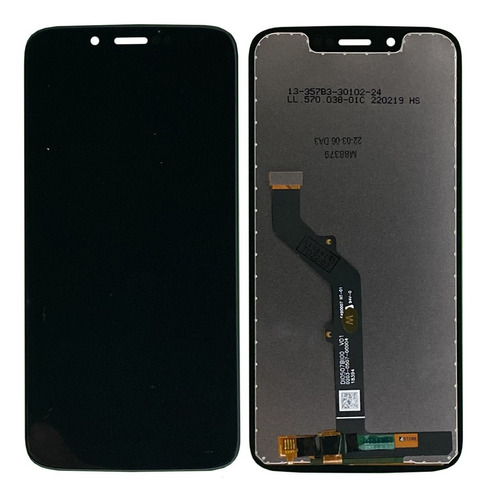 Tela Frontal Display Compatível Moto G7 Play Xt1952 + Pelicu