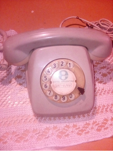 Telefono Antiguo Gris