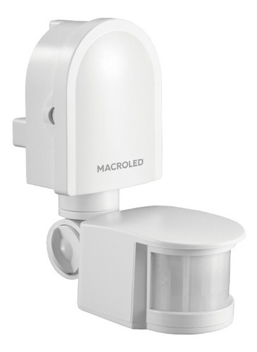 Sensor De Movimiento Regulable Pared Blanco Macroled Ip44