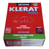Raticida Klerat 50 Gramos ( Pellet Listo Para Usar )
