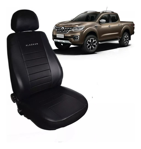 Fundas Cubre Asientos Cuero Renault Alaskan Premium 