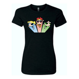 Camiseta Chicas Super Poderosas Femenina Serie Black Dama Xg