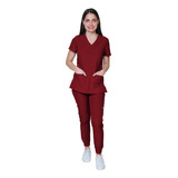 Uniforme Médico Pant Jogger Conjunto Quirúrgico Pijama Dama