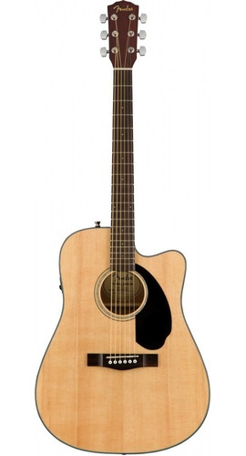 Guitarra Electroacustica Fender Cd60sce Con Corte Fishman