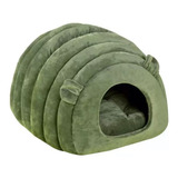 Casa Para Gato Mullida Cucha Cama Almohada Orejitas Large