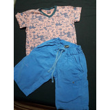 Lote Niños Talle 10 Verano 7 Prendas Pijama Bermuda Remeras