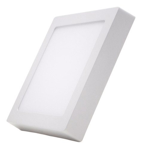 Plafón Led Aplicar Cuadrado 24w Luz Cálida Oferta Cuota3