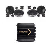 Kit Infinity 2 Set De Medios Pr6510cs+amplificador Qrx1504