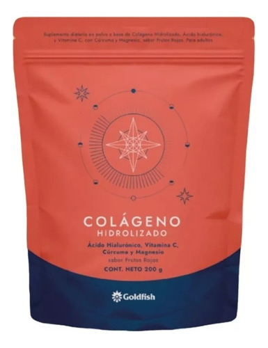 Colageno Hidrolizado Ac. Hialuronico Vit C Magnesio Goldfish