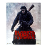 El Planeta De Los Simios La Guerra War Blu-ray 3d + Blu-ray