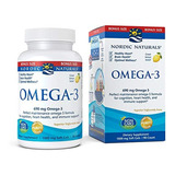 Nordic Naturals Omega-3, Sabor A Limón - 690 Mg Omega-3-90 G