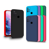 Capa Capinha Compativel Para Moto G10 G20 G30 Aveludada 