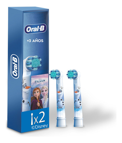 Cabezal Redondo De Repuesto Oral-b Disney Frozen 2 Un