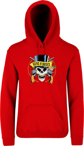 Sudadera Hoodie Guns And Roses Mod. 0096 Elige Color
