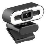 Vídeo De Microfone De Webcam 4k Para Transmissão De Chamadas