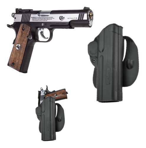 Colt Special Combat Airsoft Pistola 1911 Co2 Holster Xchws P