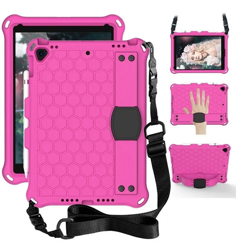 Funda iPad 9 8 7 10.2 / Pro 10.5 / Air 3 10.5 Con Correa