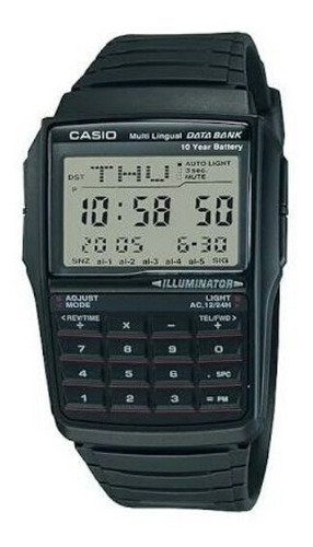 Reloj Casio Modelo Dbc 32 Calculadora Extensible De Caucho