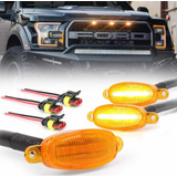 Kit De Luz De Parrilla Estilo Raptor 12v Ambar 4 Chip Led X3