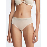 Calzón Bikini Future Shift Beige Calvin Klein