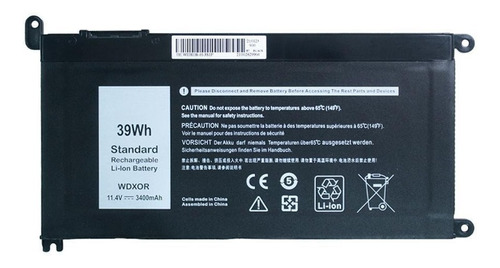 Bateria Para Dell Inspirion 15-5567 Model P66f P66f001 11.1v