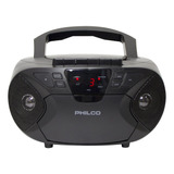Radio Grabador Philco Casette, Cd ,mp3, Aux, Bluetooth Negro
