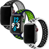 Malla Para Apple Watch 42 & 44 Mm | West Silicone Sport Loop
