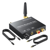 Conversor De Áudio 192khz Dac Bluetooth Rca E P2 Prozor