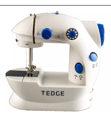 Mini Máquina De Coser Recta Tegde Fhsm- 202 Blanca Sin Uso