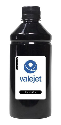 Tinta Black 500ml Corante Bulk Ink L350 Valejet