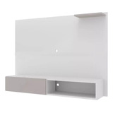 Panel Tv Moderno Blanco Living Dormitorio Tele