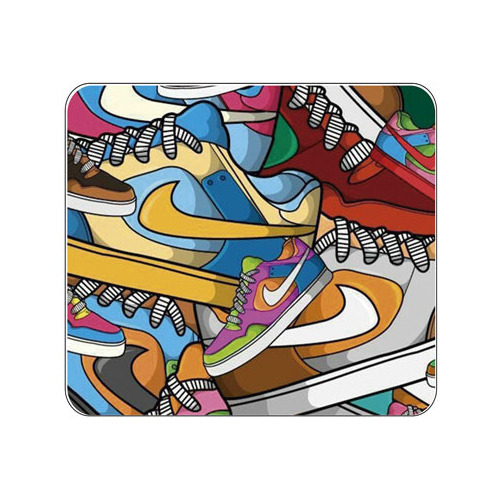 Mousepad Personalizado Diseño Nike Zapatillas Notebook Pc802