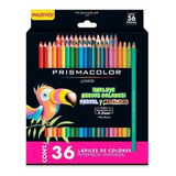 Lapices De Colores Prismacolor Junior Caja Con 36 Piezas