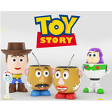 Stl Archivo Set Toy Story - Mate - Azucarera - Yerbera