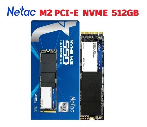 Ssd Netac 512gb M.2 Nvme Pci-e Notebook Desktop Case M2