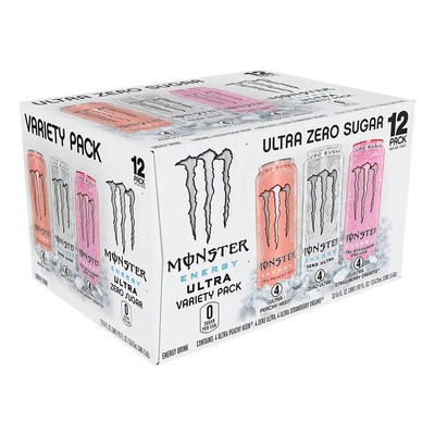 Monster Energy Ultra Zero Sugar Energy Drink Variety 12 Pz | Envío gratis