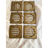 Antiguas Rejillas Bronce 10 X 10 Precio Por Unidad