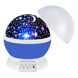 Lampara Proyector De Estrellas Luces Led Niños Usb O Pilas