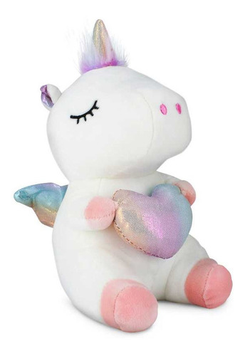  Unicornio Peluche Arcoiris Juguete Suave Pony Niños Kawaii